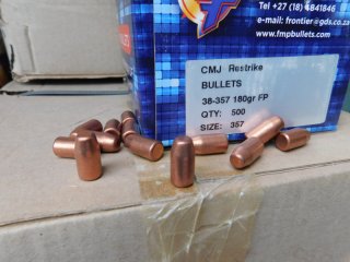 .38/.357-180grs.Frontier FP 500 stk.