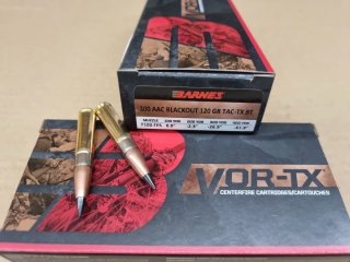 .300Blackout/120grs.TAC-TX BT bleifrei Barnes 20 stk. No.30827 #