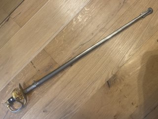 Original spanischer Armee Offizierssäbel Infanterie