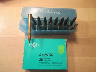 37 Patronen MEN 8x75 RS