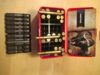 35 Patronen .375 Flanged H&H