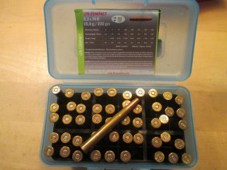35 Patronen LFB Compakt 15g Bleifrei 9,3 x74 R