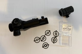 ANSCHÜTZ, Präzisionsdiopter 6805, Diopter mit Gegenlichtblende