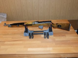 VZ 52/57 CZ. Selbstlader Kaliber: 7,62 × 39 mm