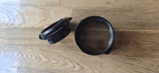 EPARMS RotoClip Verbinder 62mm mit GWA M52x0,75 für Hikmicro Vorsatzgerät o.ä