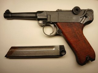 Record 08 P08 8mm Knall Schreckschusswaffe PTB 517
