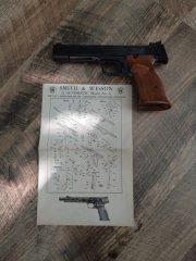 Smith & Wesson S&W .22lr Automatic Model 41 K111