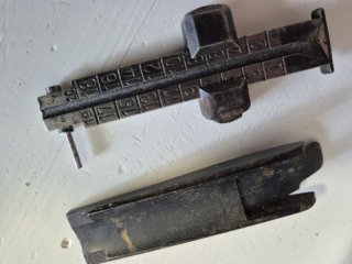 K98 Visier, Visierfeder, Visierdrücker, Kurvenstück