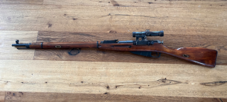 Schöner Mosin Nagant Mod. 91/30 im Kal. 7,62x54R. inkl. original ZF, Baujahr 1942