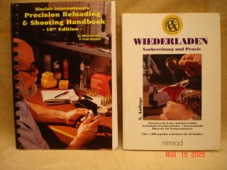 Wiederladen - Reloading - DEFA - Sinclair International - Precision Reloading & Shooting Handbook -