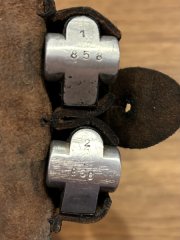 2 Magazine mit Ledertasche für Pistole 08 Luger bzw. Parabellum