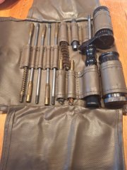 Original Militär Reinigungsset zu Stgw. 57 passend zu Kal. 7.5 x 55 Kal. 7.5 x 55