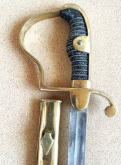 Reichsgendarmerie Elsaß-Lothringen Füsilier-Offizier-Säbel