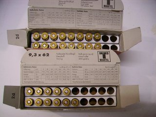 9,3 X62 Teilmantel Rund 16,5 gramm