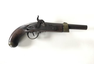 Original historische Vorderlader-Pistole