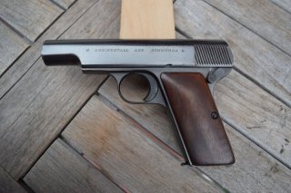 Deutschland Pistole Rheinmetall Modell 2 Cal. 7,65 II WK Sammlerwaffe