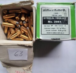 Geschosse Diameter 318/8mm S&B Teilmantel 163 Stück OVP Jagdgeschoß