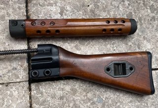 Heckler Koch HK G3 HK41 MKE MP5 Schaftsatz Holz Handschutz +Hinterschaft