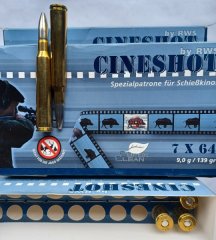 7x64 Patrone / Cineshot by RWS