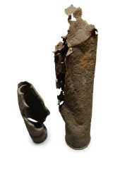 8,8cm Hülse + Granate BODENFUND