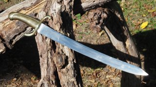 Sammlerstück ! Faschinenmesser Französisch ( Preussen ? ) "Klingenthal 1813", schöner Zustand !