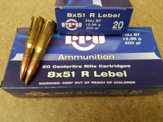 8x51R Lebel/200grs FMJBT PPU 20 Stk. A-417 Angebot, die Letzten