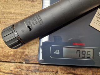 50BMG Schalldämpfer 800g (!) Titan - ACHERON
