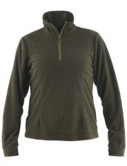 Beretta Damen Light Polar Fleece Half Zip grün