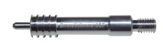 1 x BALLISTOL PATCH / JAGD Adapter Ø 9MM 9,3 .357 Aluminium speziell für Mikrofaser-Patches M5 Außen