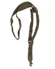 Tact. Gewehrgurt 1-Punkt OLIV 65-123cm m. Bungee / Waffen Tragegurt Trageriemen Gewehrriemen