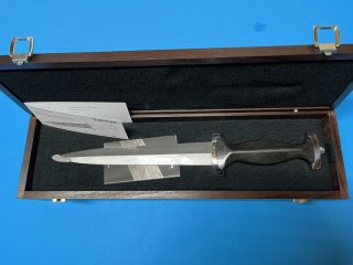Schweizer Dolch Mosaikdamast