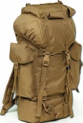 Kampfrucksack 65 Liter - Camel (Beige)