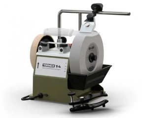 TORMEK T4 Nass Schleifstation Lederabzieh Bushcraft made in Sweden immer scharfe Messer & Werkzeuge