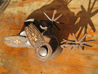 Antike Charro / Chihuahua Sporen