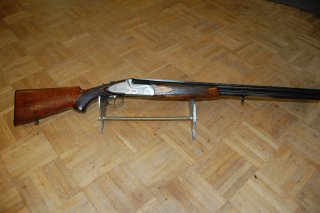 Edle BDF Kettner Turin Kal 16/70 mit langen gravierten Seitenplatten