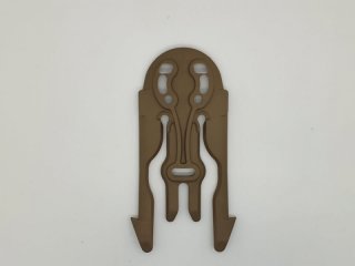 Safariland 6004 Molle Holster locking fork, FDE
