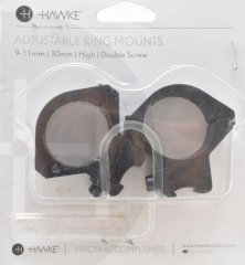 HAWKE Ringmontage 30mm Durchmesser hoch für ZF mit großem Objektivdurchmesser