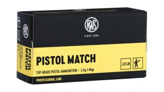 RWS .22 PISTOL MATCH 2,6g/40gr 500 Patronen