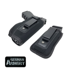 Pistolenholster Gürtelholster Holster fürs verdeckte Tragen Neopren + Magazinholster Glock SIG CZ HK