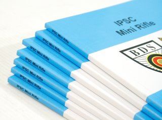 IPSC BDS Regelwerk MINI RIFLE KK Büchsenschießen 22lr DEUTSCH DIN-A5 gebundene Ausgabe Stand 2025 !
