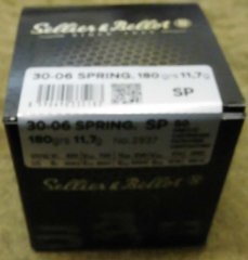 Munition S&B 30-06 SP 180gr