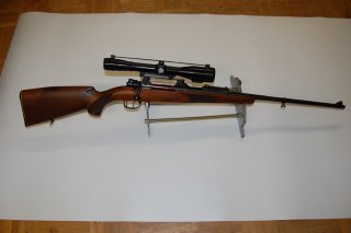 Rep. Büchse K 98 Kal 8x57IS Santa Barbara Spain+ ZF 6x42 Abs 1 auf Festmontage