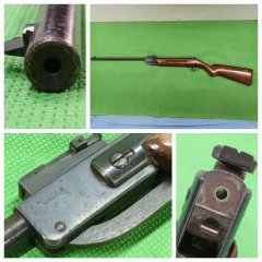 >!< ***** WAGRIA LUFTGEWEHR *** Kal.4,5 (.177) *** ohne F *** im Sammler Zustand ü 60J. alt