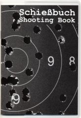 Schießbuch | Schiessbuch für Sportschützen mit PVC Schutzhülle - Motiv Target