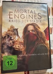 Mortal Engines DVD – Neu, ungeöffnet, ohne Folie