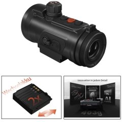 ThermTec HUNT 650L PRO LRF Wärmebildvorsatzgerät Laser Entfernungdmesser Nachtsicht Hikmicro Guide 5