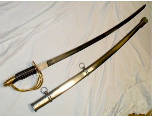 Historischer U.S. M1860 Bürgerkriegssäbel - Neu
