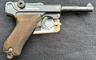 Pistole DWM 08 1915 - bis auf Magazin nummerngleich WK II WW II