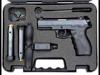 NEU Taurus Pistole PT 809E 9mm Para Tenifer Finish neu im Koffer mit 2 Magazinen und Zubehör