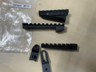 Stinger M10, Konvolut Schienen etc.